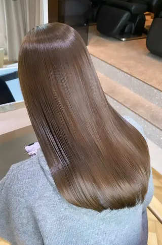 ミディアム 中村一樹/髪質改善/ 艶髪/艶カラー/美髪のヘアスタイル