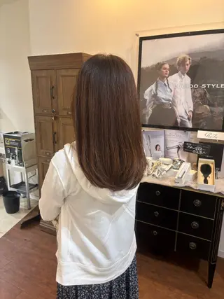 ロング 天野 妃菜のヘアスタイル