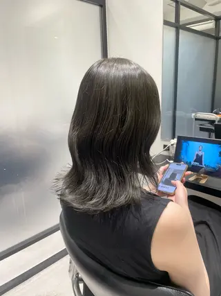 ミディアム 【美容室が苦手な方 専問美容室】MIHOのヘアスタイル