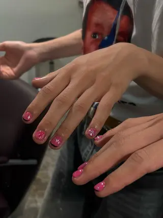 メンズ ネイル AMRITA omotesando所属・艶ｶﾗｰ･:*個性派 ﾈｲﾙ🦋mire-のネイルデザイン