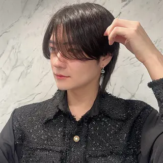 ショート メンズ philia hair eyelash所属・韓国ヘア 🎀SUZU🎀のヘアスタイル