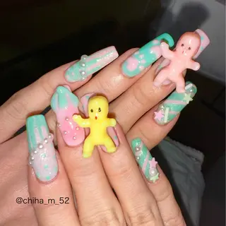 ネイル チハル ミチハタのネイルデザイン