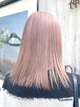 ロング カラー ザクザクレイヤー 🍀/ブリーチ/小田のヘアスタイル