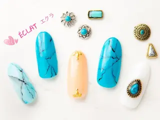 ネイル ネイルサロンエクラ 🫧Shizukaのネイルデザイン