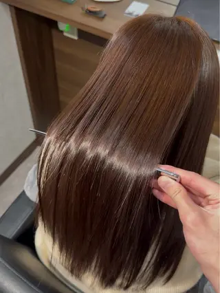 ロング カラー おおつか/メンズ特化 /縮毛矯正/髪質改善のヘアスタイル