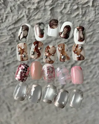 ネイル 𝒦𝐸𝐼𝒩𝒜 錦糸町ネイルのネイルデザイン