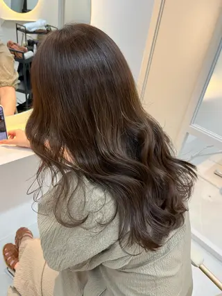 ロング カラー 透明感カラー/艶髪/ 高城潤也のヘアスタイル