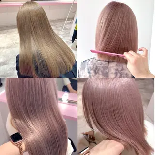 ロング ナナ♡レイヤーカット ♡似合わせカラーのヘアスタイル