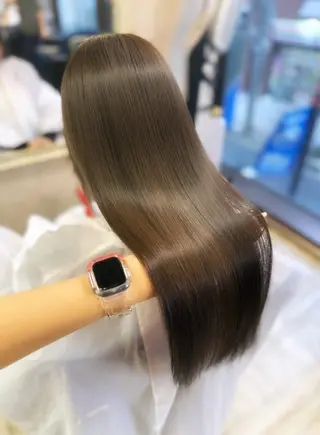 ロング noa Hair Design所属・💞Yuu/艶髪/ 韓国ヘア🇰🇷のヘアスタイル