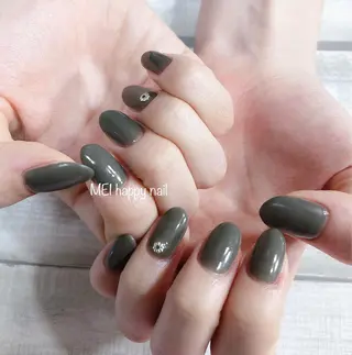 ネイル 北浦和 自爪育成ケアのネイルデザイン