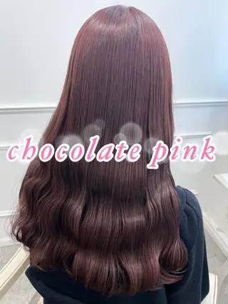 ロング カラー ヘアアレンジ ガーリーカラー🩷 ユウ🍓💞のヘアスタイル