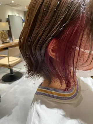 ショート カラー 高木 櫻のヘアスタイル