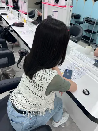 カラー 暖色・レイヤーカット SORA✂️⭐️のヘアスタイル