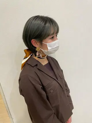 ショート カラー Rian長久手店所属・6月26日(木)🫧 限定！！ちうらゆうなのヘアスタイル