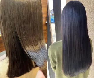 ロング カラー seren dipityのヘアスタイル