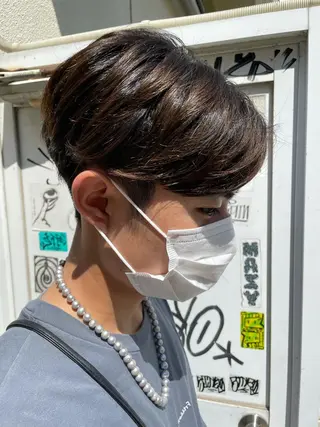 ショート メンズ 【東北メンズヘア1 位受賞🥇】本間祐太のヘアスタイル