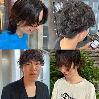パーマ メンズ ᴘʀɪᴢᴇ 🌜 ᴀɴʀɪ 🌜のヘアスタイル