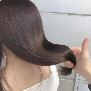 セミロング 髪質改善/艶カラー 前川南のヘアスタイル