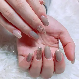 セミロング ネイル ☺︎山部 志麻☺︎のネイルデザイン