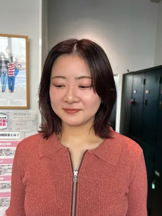 ミディアム カラー 🌞レイヤー×カラー 前川那津美🌞のヘアスタイル