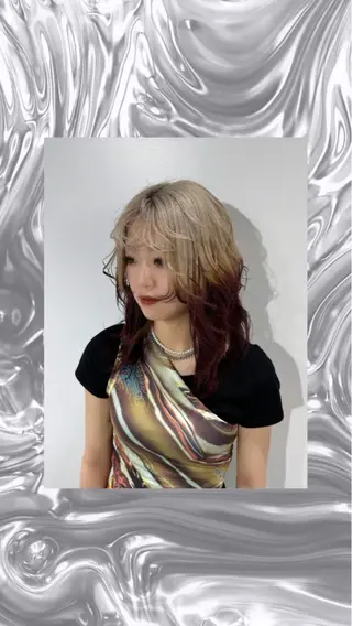 ロング 🩵yuribou /カラー/ボブ🩵のヘアスタイル