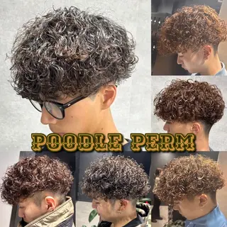 パーマ メンズ 渋谷サーフカール アメカジ美容師のヘアスタイル