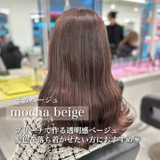 セミロング カラー ♡ダブルカラー特化♡ miyuのヘアスタイル