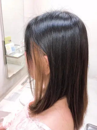 ロング 阿部 美咲のヘアスタイル