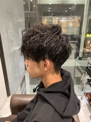 パーマ メンズ Grow by NYNY 坂本 理輝のヘアスタイル