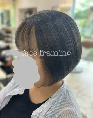 ショート カラー 細江 怜佳のヘアスタイル