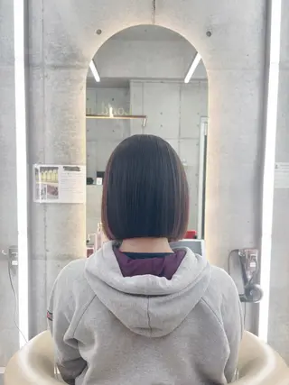 ミディアム 韓国🇰🇷ヘア/艶 カラー/Shinのヘアスタイル