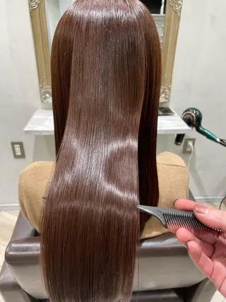 ロング カラー 縮毛矯正特化✨ newi　大西将弘のヘアスタイル