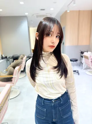 ロング ✂️似合わせの魔術師 石田一樹✂️のヘアスタイル