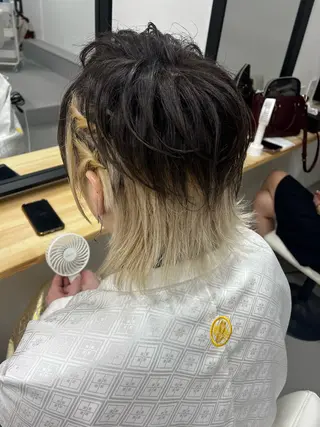 ヘアアレンジ メンズ Set salon Seraphy所属・心斎橋/ヘアセット MASAKIのヘアスタイル