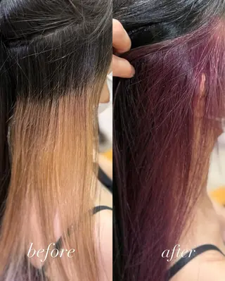 ロング カラー LAURA＆RO所属・LAURA &RO 🫧はるか🫧のヘアスタイル