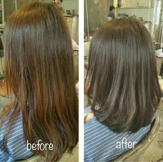 セミロング ✨️髪質改善✨️ みづきのヘアスタイル