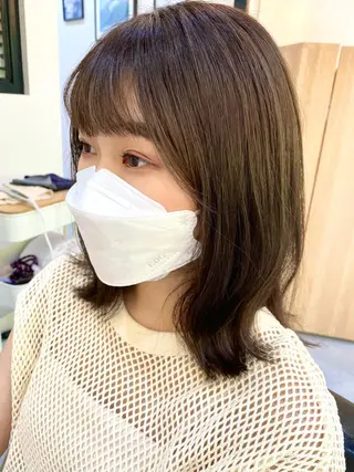 ミディアム カラー CARICIA🌱 masaeのヘアスタイル