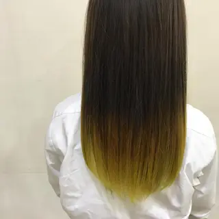 ロング カラー AMI ウルフパーマ/メンズのヘアスタイル