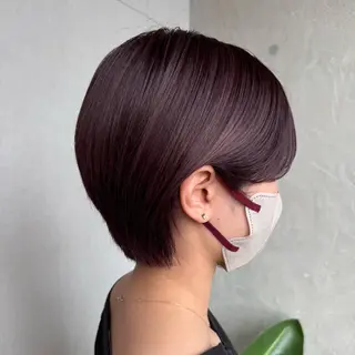 ショート カラー 五反田 綾里のヘアスタイル