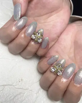 ロング ネイル 山崎 怜のネイルデザイン