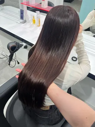 ロング カラー みう/仙台/暖色/ 艶髪/顔周りカット/のヘアスタイル