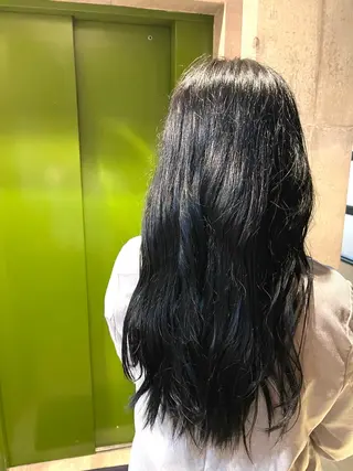 ロング カラー 髪質改善🫧‪ りこのヘアスタイル