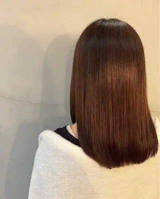 セミロング アドラーブル 松崎店所属・仲村 夏希のヘアスタイル