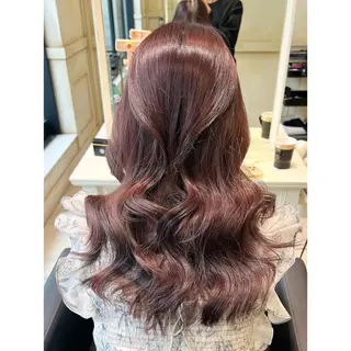 ロング カラー 💖ブリーチ/暖色 𝐘𝐮𝐢💖のヘアスタイル