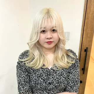 ロング カラー 透明感ワンカラー梅田 ダブルカラー/川上のヘアスタイル