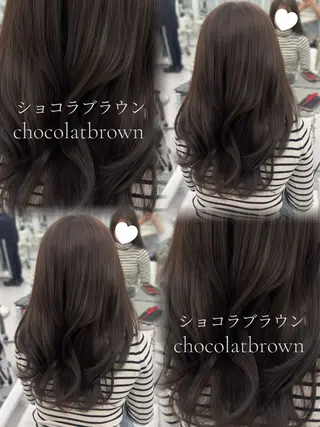 ロング カラー 🫧いちの 🫧のヘアスタイル