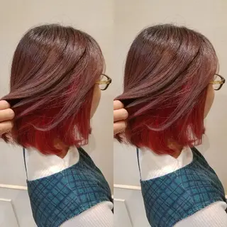 ミディアム カラー grow上野御徒町【グロウ】所属・ブリーチ・ハイトーン 特化🎉内山のヘアスタイル