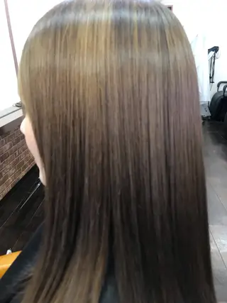 ロング パーマ 桧山 真のヘアスタイル