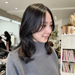 ミディアム 田島拓海 ボブカットのヘアスタイル