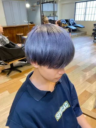 カラー メンズ メンズカット/パーマ 艶カラーTAIGA︎のヘアスタイル